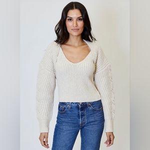 dh NEW YORK Cream shrug only